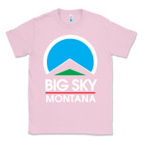 Bubblegum Pink big sky montana Classic Tee - linhVisuals