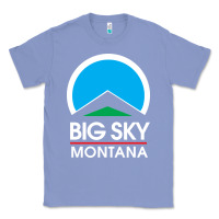 Colony Blue big sky montana Classic Tee - linhVisuals