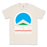 Natural big sky montana Classic Tee - linhVisuals