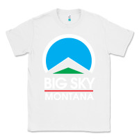 White big sky montana Classic Tee - linhVisuals
