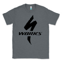 Charcoal Heather Specialized Bikes Bicycle Classic Tee - linhVisuals