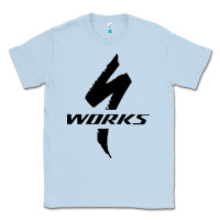 Dusty Blue Specialized Bikes Bicycle Classic Tee - linhVisuals