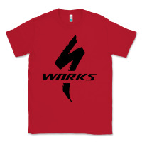 Red Specialized Bikes Bicycle Classic Tee - linhVisuals