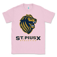 Bubblegum Pink st pius x high school athletics Classic Tee - linhVisuals