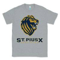 Heather Grey st pius x high school athletics Classic Tee - linhVisuals