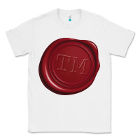 White taskmaster seal Classic Tee - linhVisuals
