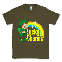 Army Green lucky charms Classic Tee - linhVisuals