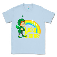 Dusty Blue lucky charms Classic Tee - linhVisuals