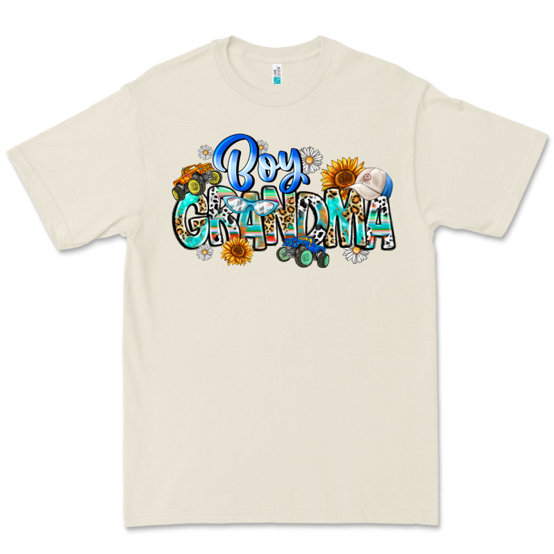 Boy Grandma Premium Tee by CowhideDigitalArt | Teevron