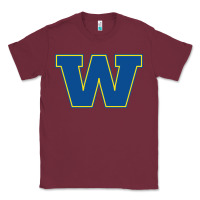 Burgundy wooster high school Classic Tee - linhVisuals