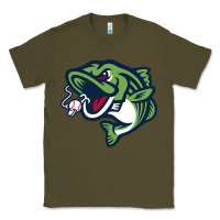 Army Green gwinnett stripers Classic Tee - linhVisuals