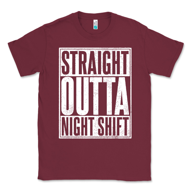 Straight Outta Night Shift Classic Tee by linhVisuals | Teevron