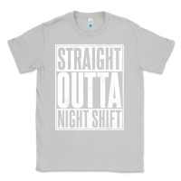 Moon Dust straight outta night shift Classic Tee - linhVisuals