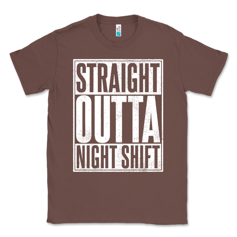 Straight Outta Night Shift Classic Tee by linhVisuals | Teevron