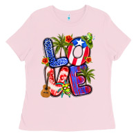Puerto Rico Love Ladies Tee | Teevron