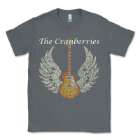 Charcoal Heather Cranberries Dolores O'Riordan Classic Tee - linhVisuals