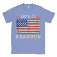 Colony Blue let’s go brandon funny vintage american flag tank top Classic Tee - linhVisuals
