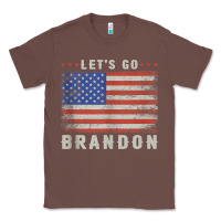Chestnut let’s go brandon funny vintage american flag tank top Classic Tee - linhVisuals