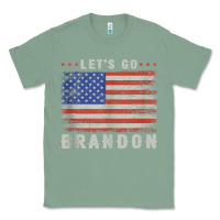 Sage let’s go brandon funny vintage american flag tank top Classic Tee - linhVisuals