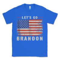 True Royal let’s go brandon funny vintage american flag tank top Classic Tee - linhVisuals
