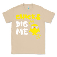 Mushroom chicks dig me Classic Tee - linhVisuals