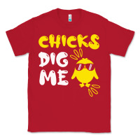 Red chicks dig me Classic Tee - linhVisuals
