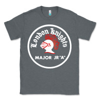 Charcoal Heather chl retro ohl knights Classic Tee - linhVisuals