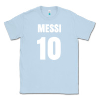 Dusty Blue messi 10 Classic Tee - linhVisuals