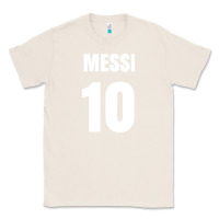 Natural messi 10 Classic Tee - linhVisuals