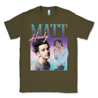 Army Green matt healy homage Classic Tee - linhVisuals