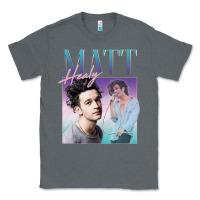Charcoal Heather matt healy homage Classic Tee - linhVisuals