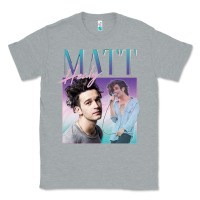 Heather Grey matt healy homage Classic Tee - linhVisuals