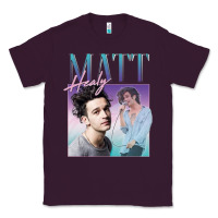 Plum matt healy homage Classic Tee - linhVisuals