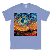 Colony Blue van gogh never saw gallifrey Classic Tee - linhVisuals