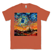 Copper van gogh never saw gallifrey Classic Tee - linhVisuals