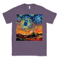 Lavender van gogh never saw gallifrey Classic Tee - linhVisuals