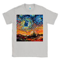 Moon Dust van gogh never saw gallifrey Classic Tee - linhVisuals