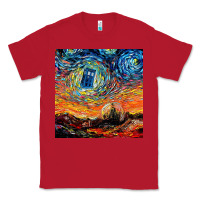 Red van gogh never saw gallifrey Classic Tee - linhVisuals