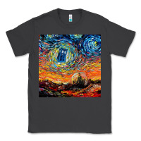 Smoke van gogh never saw gallifrey Classic Tee - linhVisuals