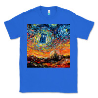 True Royal van gogh never saw gallifrey Classic Tee - linhVisuals
