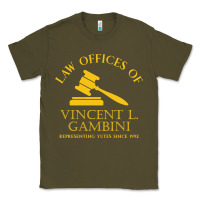 Army Green vincent gambini law offices Classic Tee - linhVisuals