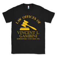 Black vincent gambini law offices Classic Tee - linhVisuals