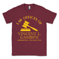 Burgundy vincent gambini law offices Classic Tee - linhVisuals