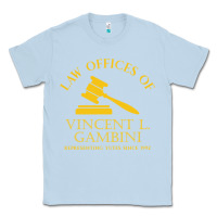 Dusty Blue vincent gambini law offices Classic Tee - linhVisuals