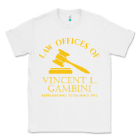 White vincent gambini law offices Classic Tee - linhVisuals