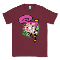 Burgundy wanda Classic Tee - linhVisuals