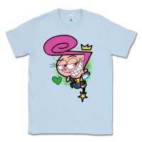Dusty Blue wanda Classic Tee - linhVisuals