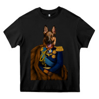 Black Pet Portraits, Custom Pet Portraits, Renaissance Pet Portraits, Custom Heavy Core Tee - RanaPortraitStore