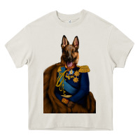 Cream Pet Portraits, Custom Pet Portraits, Renaissance Pet Portraits, Custom Heavy Core Tee - RanaPortraitStore