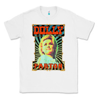 White #parton vintage Classic Tee - linhVisuals